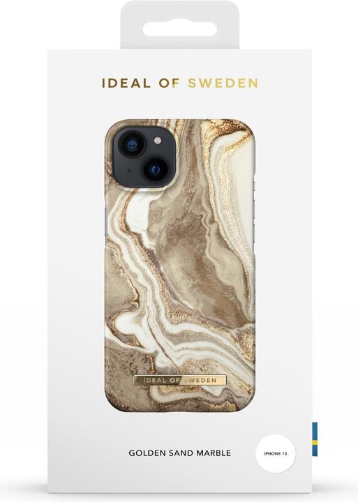 Immagine prodotto iDeal Of Sweden Designer Hard Cover Golden Sand Marble (Apple iPhone 13)