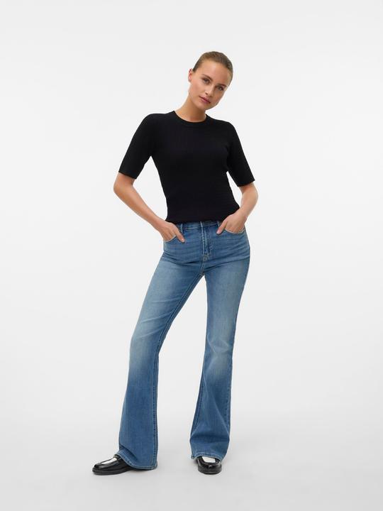 Produktbild Vero Moda VMGIGI Hohe Taille Ausgestellt Jeans Ausgestellt (32)