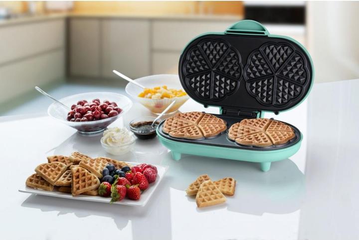 Image du produit Bestron Double gaufrier en forme de coeur