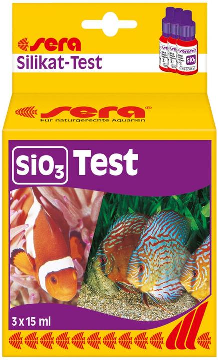Actual product image Sera Silicate test - Silicate test (SiO3) 15 ml (Aquarium cleaning)