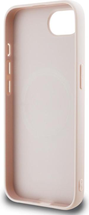 Actual product image Guess PU 4G Metal Logo Case für Apple iPhone 16e - pink (Apple iPhone 16e)