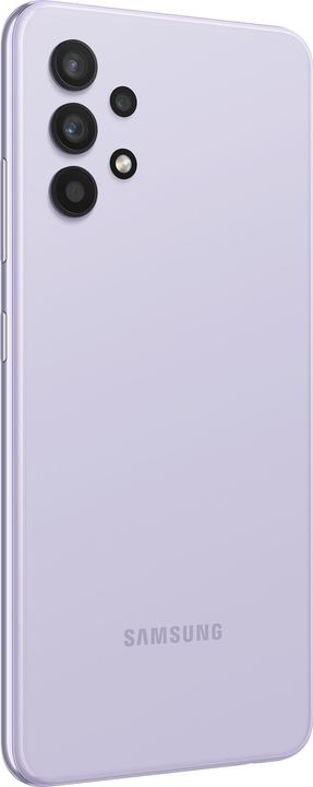 Actual product image Samsung Galaxy A32 EU (128 GB, Violet, 6.40", Dual SIM, 64 Mpx, 4G)