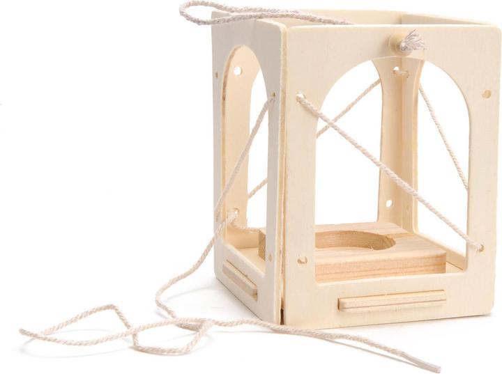 Immagine prodotto Lanterna di legno (10 x 10 x 12 cm)