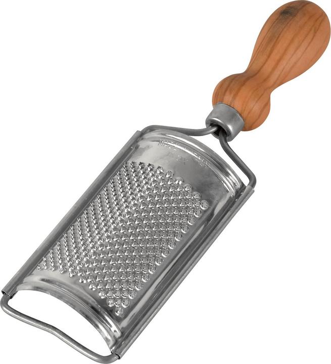Immagine prodotto Natura Punto Grattugia per formaggio con manico in legno d'ulivo, 20 x 7 cm