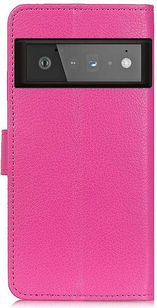 Actual product image MU Classic Litchi Leather Bookcover Series (Google Pixel 6 Pro)