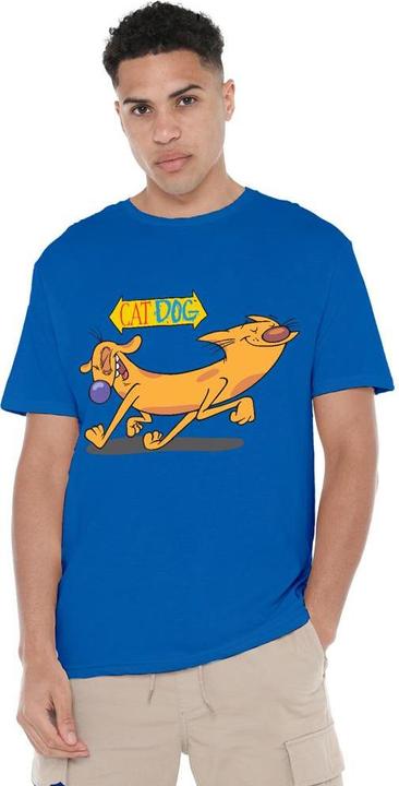 Actual product image CatDog Mens Happy Paws T-Shirt (L)