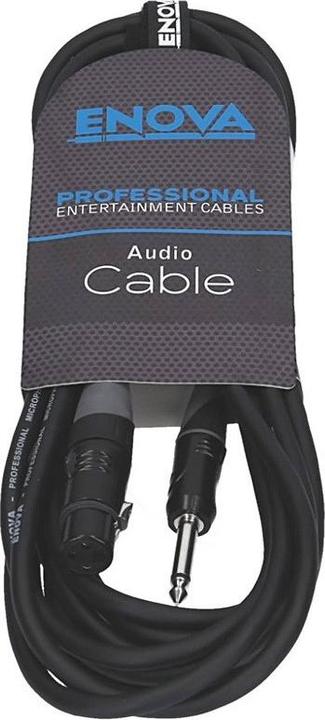 Image du produit Enova Câble XLR F Jack - câble adaptateur XLR asymétrique 2 broches 10 mètres (10 m, XLR)