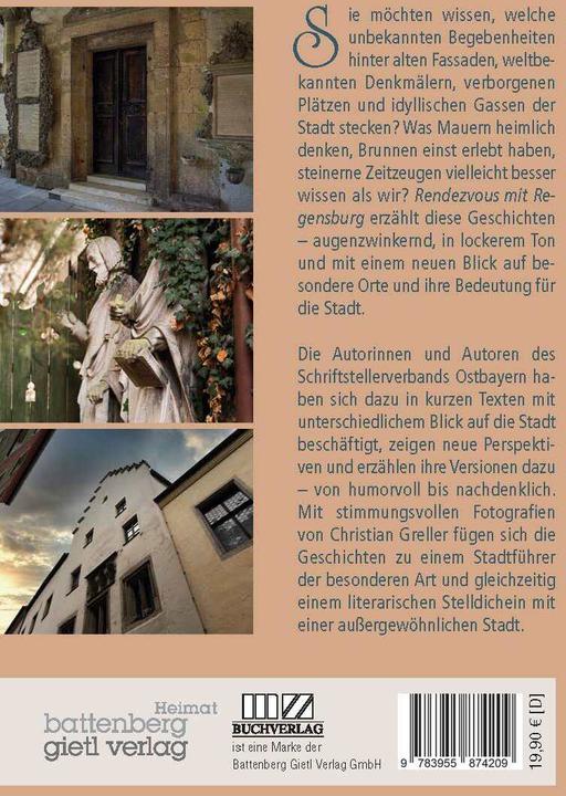 Image du produit Rendezvous mit Regensburg (Allemand, Christian Greller, 2023)
