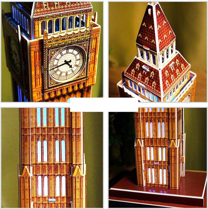 Actual product image Cubicfun Puzzle 3D Big Ben (wersja nocna) (32 pieces)