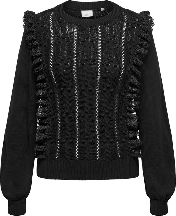 Only Rundhals Curve Pullover Strickpullover