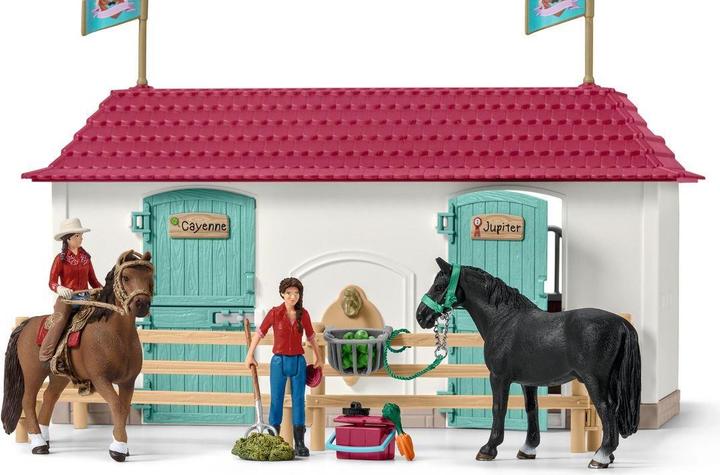 Produktbild Schleich Grosser Pferdehof mit Wohnhaus und Stall