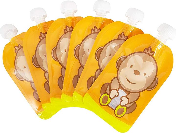 Fill'n'Squeeze Pouchys mit Bodenöffnung
