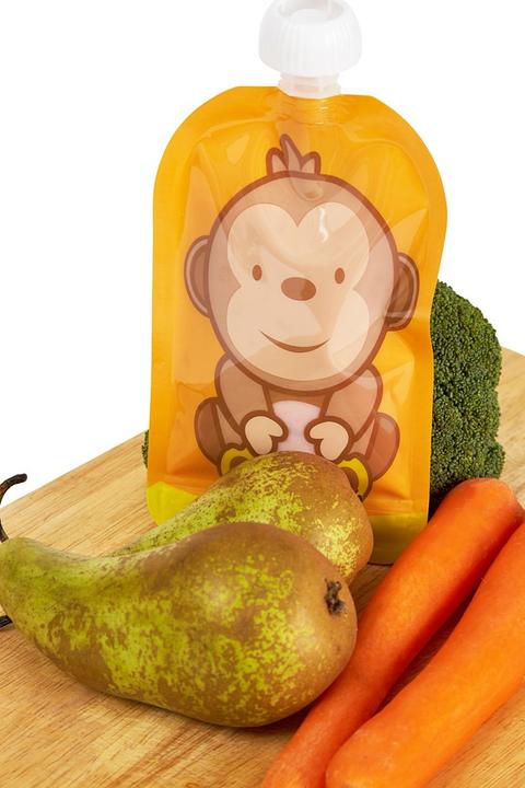 Produktbild Fill'n'Squeeze Pouchys mit Bodenöffnung
