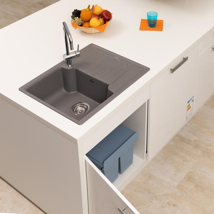 Image du produit Relaxdays Poubelle montée de cuisine, extracteur (15 l)