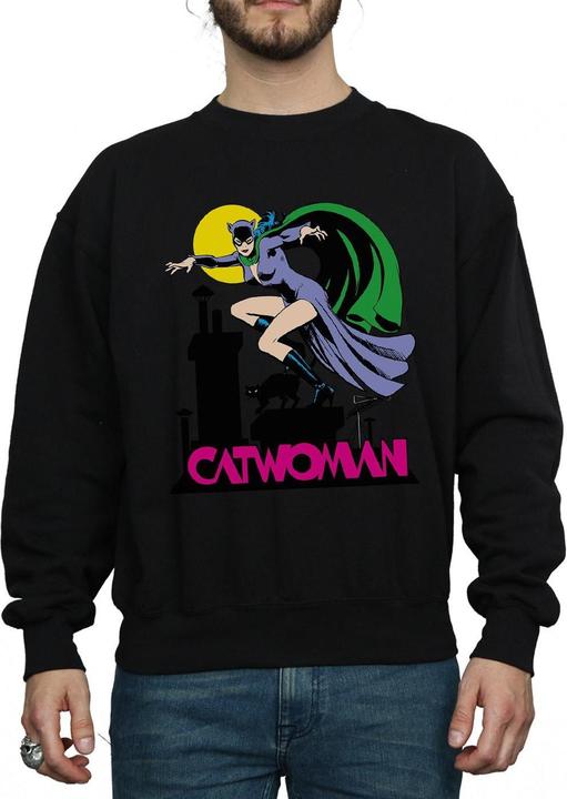 Produktbild Catwoman Text Logo Sweatshirt (XL)