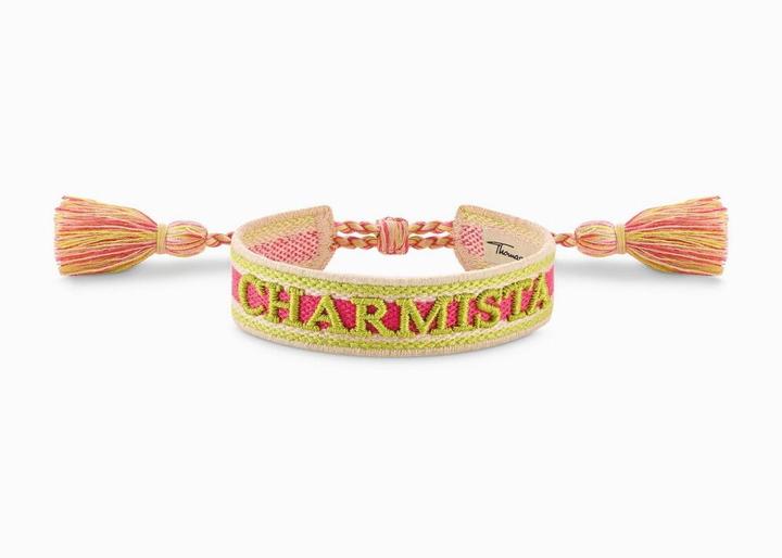 Actual product image Thomas Sabo Charmista bracelet (24 cm, Polyester)