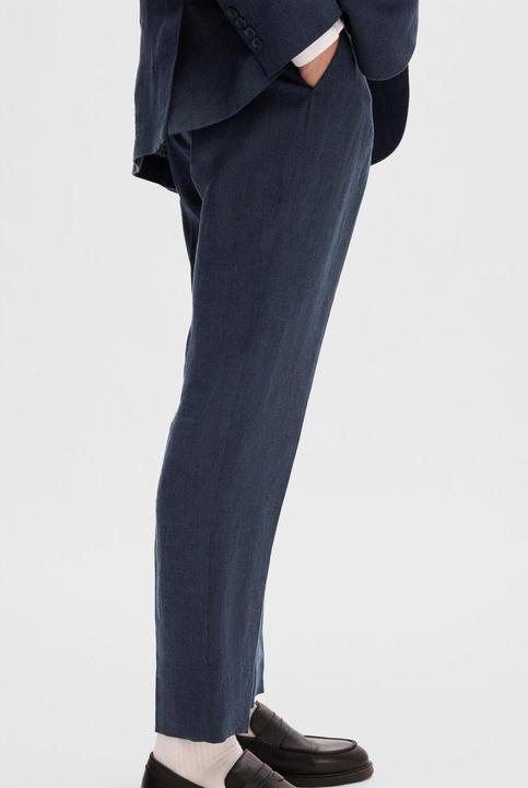 Produktbild Selected Homme Regular Fit Leinen Anzughose (54)