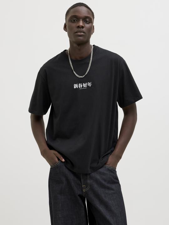 Actual product image Jack & Jones Jorsnake Tee Ss Crew Neck Tg Ln (XL)