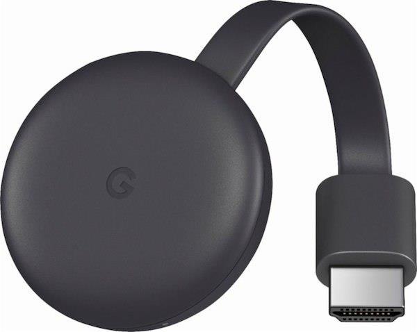 Produktbild Google Chromecast 3 (Android 4.0 (Ice Cream Sandwich), Android 4.2 (Jelly Bean))