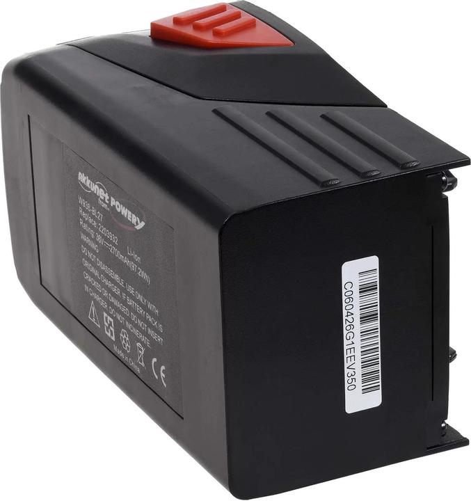 Image du produit AccuCell Batterie adaptée à l'outil HILTI TE 6-A36 (pas TE 6-A) / Type B 36/3.0 version Li-Ion uniquement (36 V)