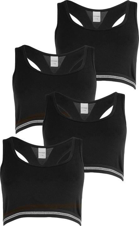 Immagine prodotto Schiesser Bustier a costine di lunga durata (140, confezione da 4)