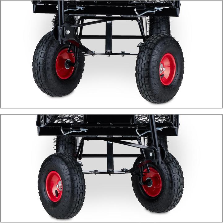Actual product image Relaxdays Handwagen (500 kg)