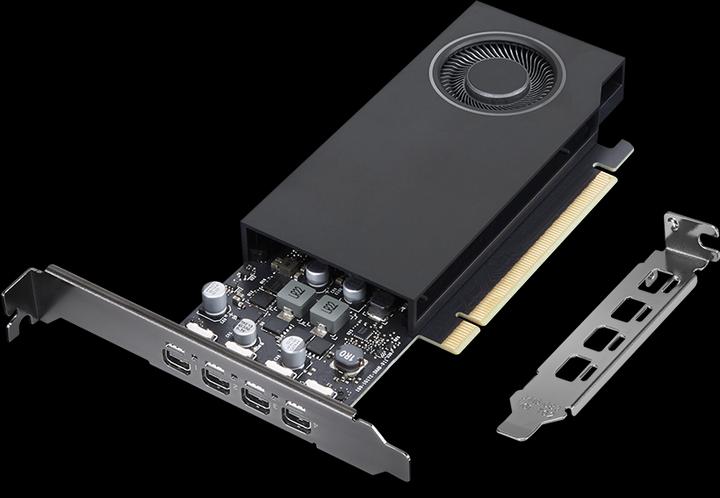 Actual product image Lenovo NVIDIA RTX A400 4GB 4xmini-DP GDDR6 Graphics Card (4 GB)