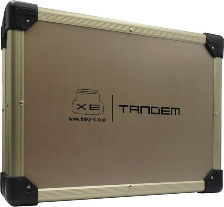 Image du produit FrSky TANDEM XE EU/LBT Senderset 2,4Ghz + 3D Gimbal+Taste Akku, Alu-Koffer + Audio-Bluetooth