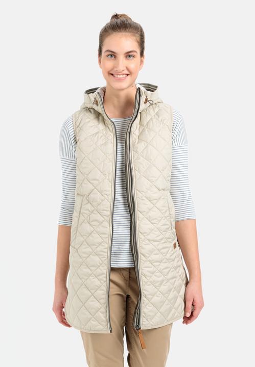 Actual product image Camel Active Long quilted waistcoat in recycled polyester (48)