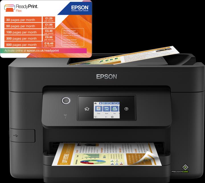Actual product image Epson WorkForce Pro WF-3825DWF (Ink, Colour)