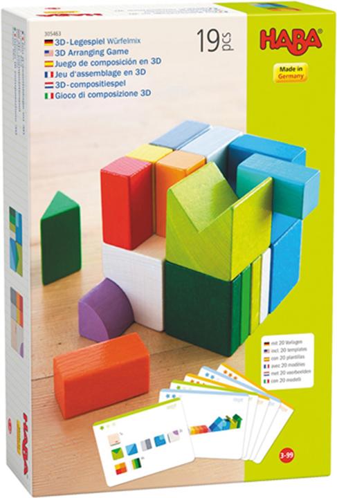 Actual product image Haba 3D cube mix