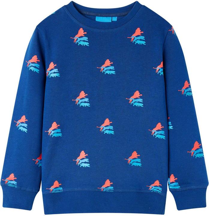 Immagine prodotto VidaXL Felpa da bambino blu scuro 128,Materiale: 92% cotone. 8 (128)