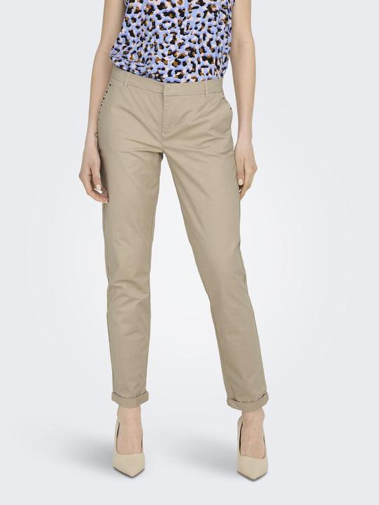Immagine prodotto Only Vestibilità regolare Orli risvoltati Pantaloni Pantaloni chino (42)