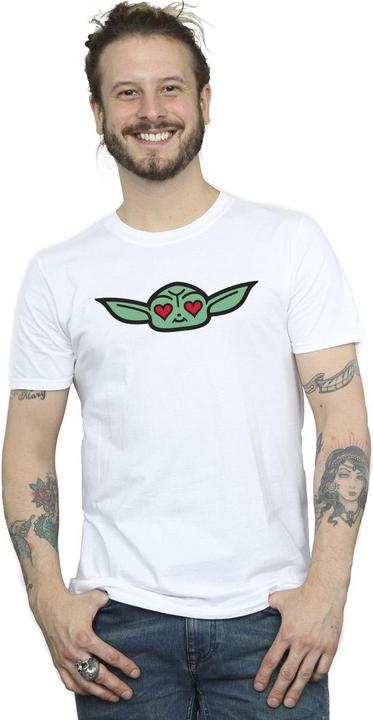 Produktbild Star Wars The Mandalorian Grogu Heart Eyes TShirt (L)