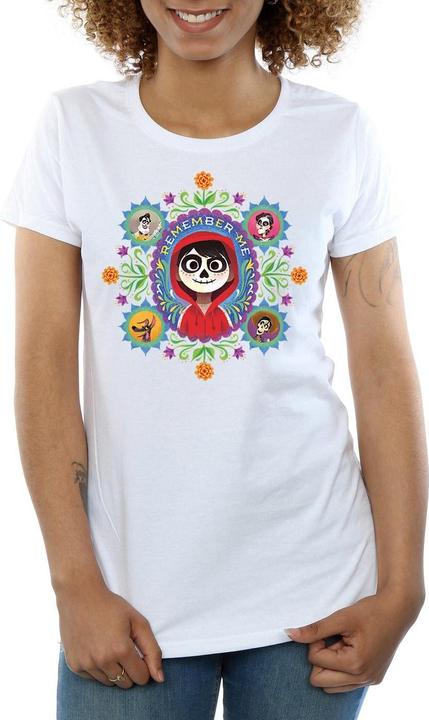 Actual product image Disney Womens/Ladies Coco Remember Me Cotton T-Shirt (L)