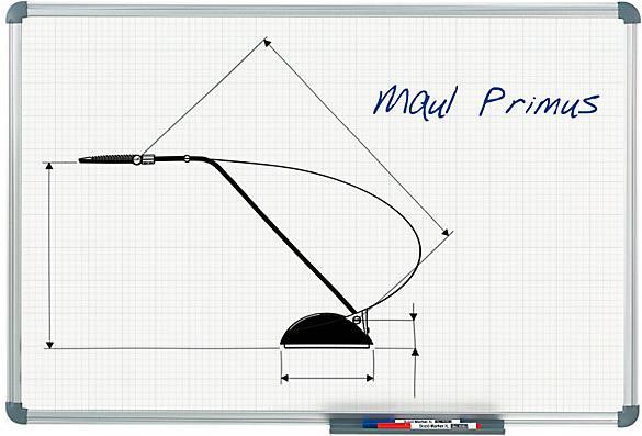 Actual product image Maul Grid board, white (90 x 60 cm)