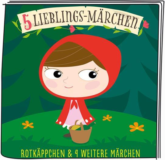 Produktbild Tonies 5 Lieblings-Märchen - Rotkäppchen und weitere Märchen (Deutsch)