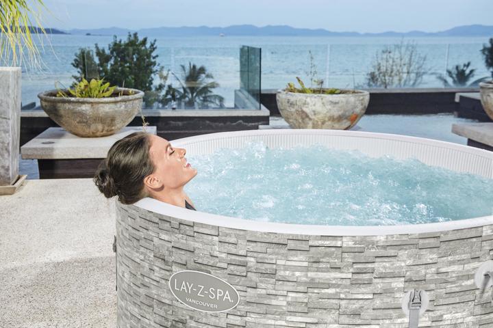 Actual product image Bestway Lay-Z-Spa® Vancouver AirJet Plus Hot Tub 5 Persons - 1.55m x 60cm (5 pers.)
