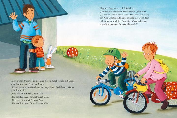 Produktbild Max-Bilderbücher: Max und das Papa-Wochenende (Deutsch, Christian Tielmann, Sabine Kraushaar, 2024)