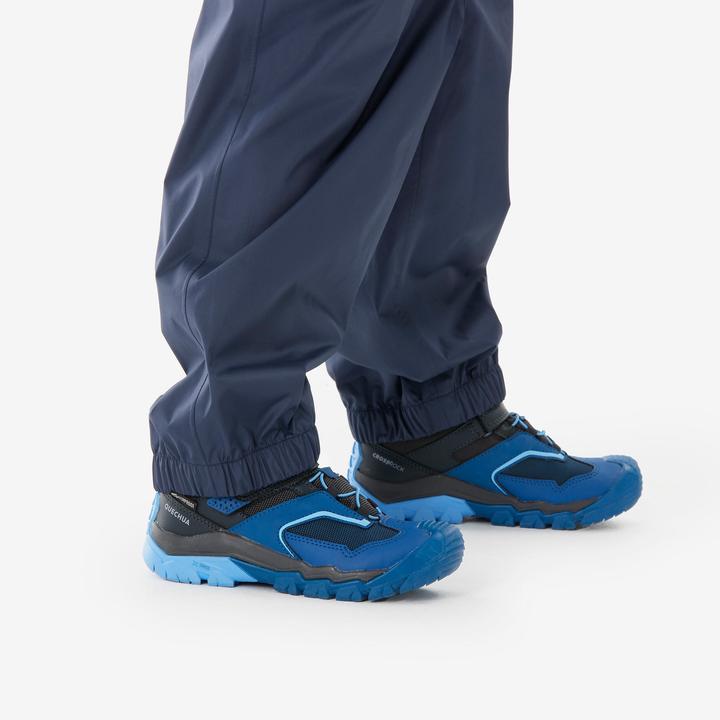 Actual product image Quechua Salopette imperméable de randonnée enfant 2-6 ans, NH100 bleu marine (5, 6)