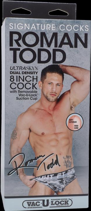 Image du produit Doc Johnson Roman Todd - Realistic ULTRASKYN Dildo - 8" / 20 cm