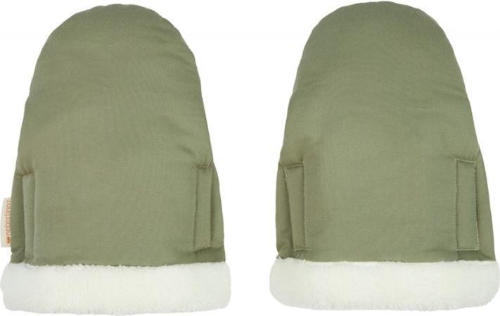 Actual product image Nobodinoz Pram Hand Warmer Olive Green
