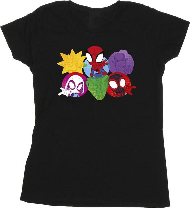 Spidey And His Amazing Friends Faces TShirt (XXL)