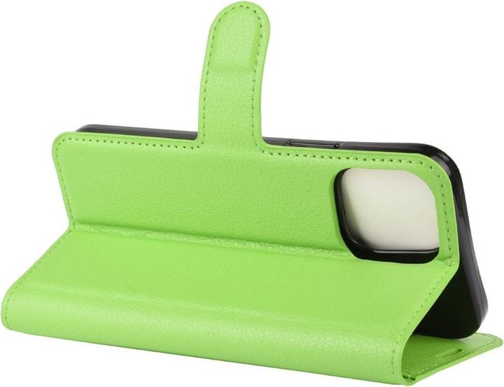Produktbild Cover-Discount iPhone 12 / 12 Pro - Leder Etui Hülle grün (Apple iPhone 12 Pro, Apple iPhone 12)
