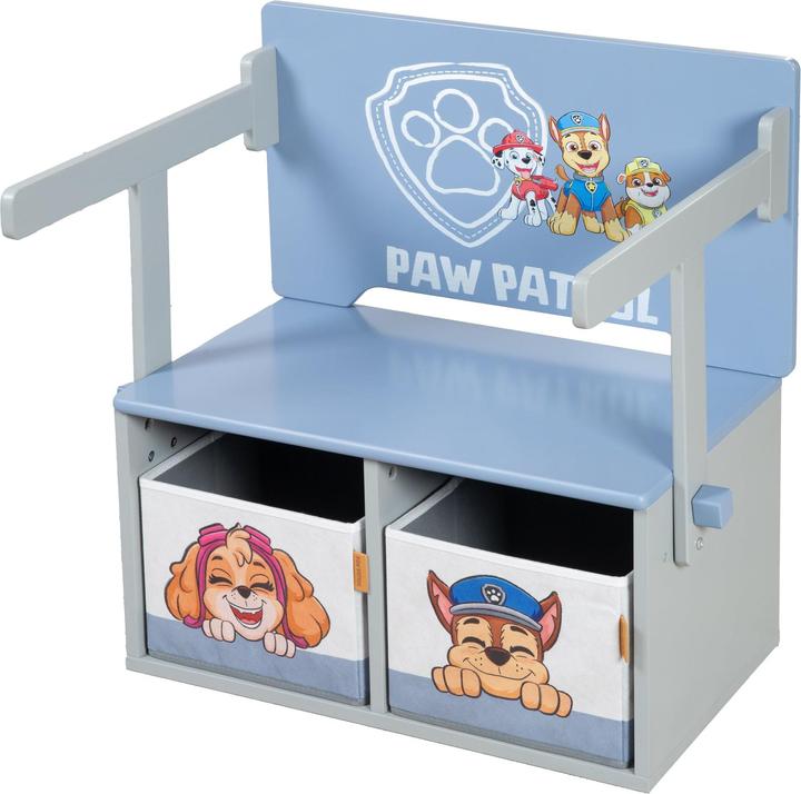 Produktbild Roba Klappbare Sitzbank mit Aufbewahrungsbox Paw Patrol (Kindersitzgruppe)