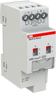 Image du produit ABB Actionneur de commutation double, 16A, REG SA/S2.16.2.2 (Actionneur de commutation)