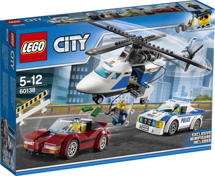 Produktbild LEGO Rasante Verfolgungsjagd (60138, LEGO City)
