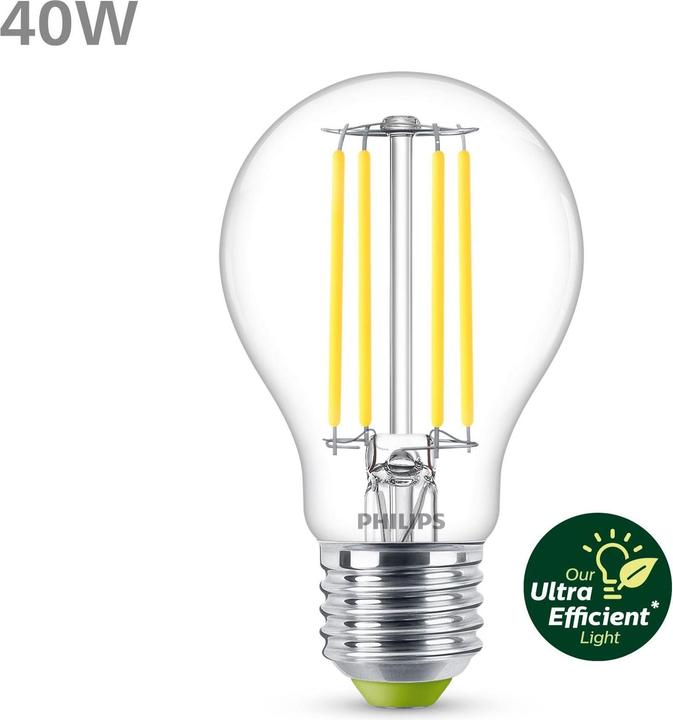 Label énergétique Philips LED Classic (E27, 2.30 W, 485 lm, 1 x, A)