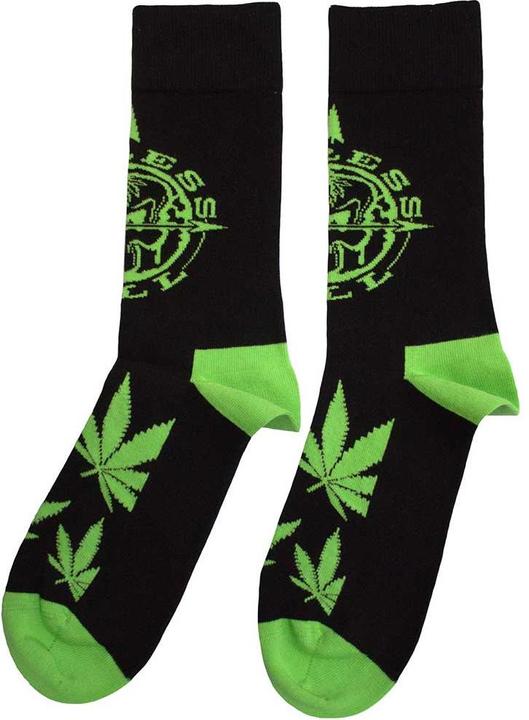 Actual product image Cypress Hill Unisex Adult Logo & Leaves Socks (40.5 - 45.5)
