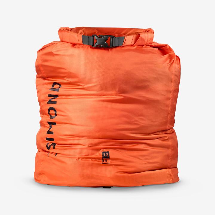 Actual product image Simond Packsack Drybag 13 l wasserdicht ultraleicht - orange